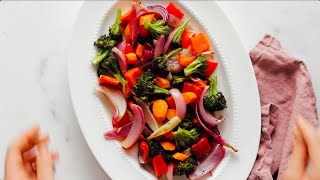 Colorful Roasted Vegetables [upl. by Costanza]