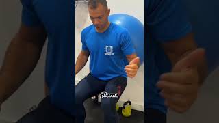 💥Ejercicio para FORTALECER CUÁDRICEPS👉🏼TENDINITIS ROTULIANA👉🏼Sentadilla ISOMETRICA🛑RODILLAS [upl. by Ynad]