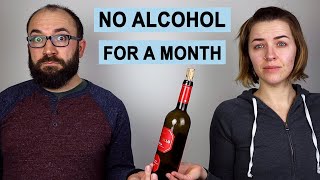 We Quit Alcohol for a Month Heres What Happened [upl. by Yrreg]