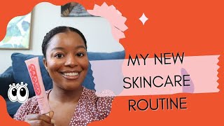 My NEW Morning Skincare Routine using TOPICALS FADED while on Tretinoin [upl. by Aivilo]