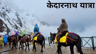 Kedarnath Yatra 2023  Kedarnath Tour Guide Vlog  Sonprayag To Kedarnath 16km Trekking  Kedarnath [upl. by Nisse]