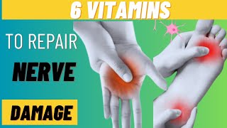 Top 6 Vitamins To Repair Your Nerves Damaged\vitamins for nerves [upl. by Terryl687]