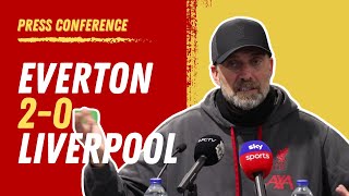 Everton 20 Liverpool  Jurgen Klopp PostMatch Press Conference [upl. by Wolfe]