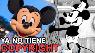 MICKEY MOUSE Ahora es de DOMINIO PUBLICO [upl. by Hebner]