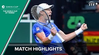 Czech Republic vs Spain Highlights  Davis Cup Finals 2012  ITF [upl. by Ellebanna181]