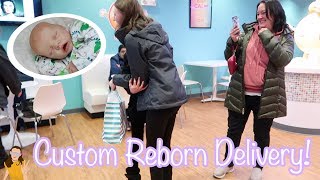 Hand Delivering Custom Reborn baby Twin A  Kelli Maple [upl. by Sammy]