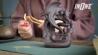 AMAZON DRAGON INCENSE BURNER [upl. by Ykciv856]