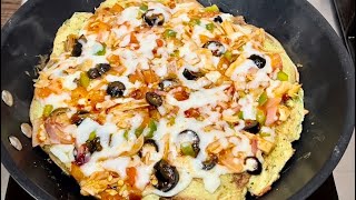 എന്താ ഒരു രുചി ബ്രെഡ് കൊണ്ട് വളരെ tasty ആയ Chicken Pizza തയ്യാറാക്കാം👌😋5 Minutes Egg Bread Pizza [upl. by Ecnerrat]