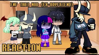 Characters react to FNF Tabi Mod ExBoyfriend  The Rookie J Read description [upl. by Habas493]