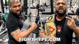 RAMPAGE JACKSON SENDS SHANNON BRIGGS A PUMPED MESSAGE PRESSES “MOST I EVER” WEIGHT TO “BEAT BOXERS” [upl. by Nnybor509]