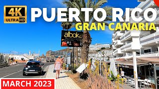 PUERTO RICO Gran Canaria March 2023 🔴 Holiday Club Puerto Calma to Portonovo Apartments [upl. by Arawaj]