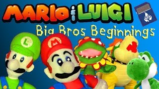 Mario amp Luigi Stache Bros  BIG Bros Beginnings [upl. by Gertruda778]