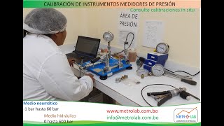 METROLAB SRL BOLIVIA  LABORATORIO DE CALIBRACIÓN [upl. by Jaela]