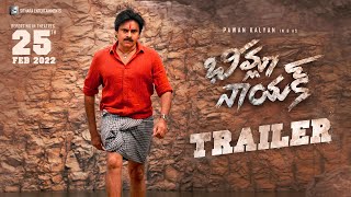 Bheemla Nayak Official Trailer  Pawan Kalyan Rana Daggubati  Trivikram  SaagarKChandra  ThamanS [upl. by Mcclenaghan421]