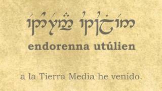 La Canción de Aragorn subs quenya y español [upl. by Nois]