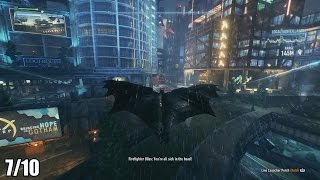 Batman Arkham Knight  All Riddler Riddles  Founders Island [upl. by Anilorac767]