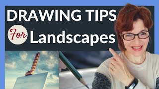 Landscape Perspective Drawing Tutorial 7 Simple Tips NO Math [upl. by Tala533]