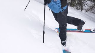 How to Do a Kick Turn on Backcountry Skis [upl. by Nahtam969]