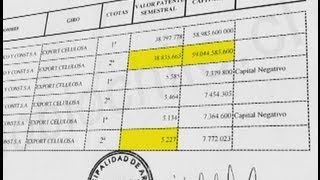 Sigue polémica en torno al pago de patentes de Celulosa Arauco en planta Horcones [upl. by Adlee]