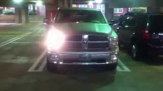 Dodge Ram 1500 headlight trick [upl. by Riannon]