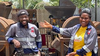 Two Ghanaian University Graduates Built Multi Million Agri Machines To Help Farmers During Harvest [upl. by Airdnazxela]