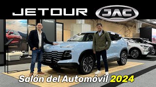 JETOUR amp JAC en el Salón del Automóvil 2024 lanzamientos novedades precios y más 4K [upl. by Aehtna]