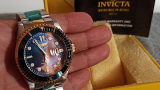 Unboxing Invicta Pro Diver Watch modelo 30021 [upl. by Annora]