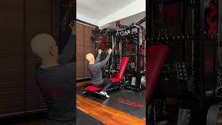 ULTIMATE HOME GYM  Biceps training on TYTAX motivation tytaxathome sports homegym legs [upl. by Allebasi]