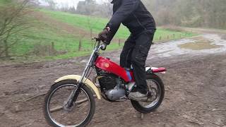 Montesa Cota 123  Classic Trial Bike From 1974 [upl. by Kopple]