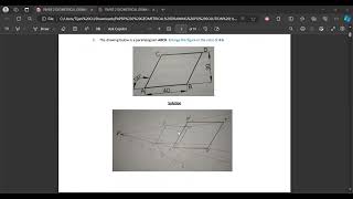 TECHNICAL DRAWING PAST QUESTION ON GEOMETRICAL DRAWING [upl. by Markson152]