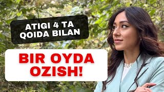 4 ta qoida bilan 1 oyda ozing Soglom ozish siri Tez va samarali ozish [upl. by Atnas]