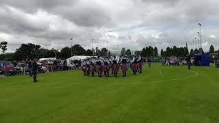 Upper Crossgare Grade 4A  Ulster Pipe Band Championships 2024 Cookstown [upl. by Ellehsyt]