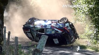 Rallye du Rouergue 2022  Crash amp Mistakes [upl. by Yoho]