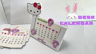 DIY Paper Desk Calendar  Cute Desk Calendar Making  Desk Calendar Making deskcalendar diy cute [upl. by Clemens]