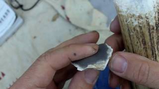 001 Preform Indirect Percussion Flintknapping [upl. by Wheeler]