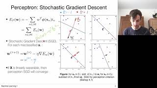 65 Discriminant Functions The Perceptron UvA  Machine Learning 1  2020 [upl. by Thetis]