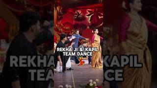 Rekha ji dance with Kapil team on thegreatindiankapilshow kapilsharma rekha bollywood tgiks [upl. by Samohtnhoj240]