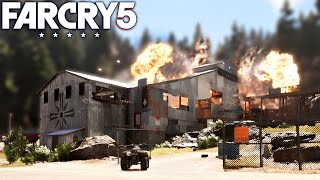 FAR CRY 5 20  EXPLODINDO TODA A MINA DE OURO DOS INIMIGOS [upl. by Oicinoid113]