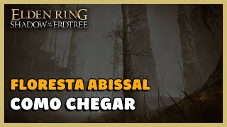 ELDEN RING DLC COMO CHEGAR NA FLORESTA ABISSAL [upl. by Desberg]