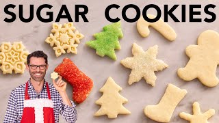 EASY No Spread Sugar Cookies Recipe [upl. by Delwyn]