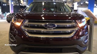 2018 Ford Edge Titanium  Exterior And Interior Walkaround  2018 Montreal Auto Show [upl. by Crandall]