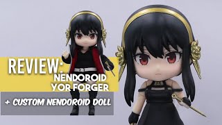 Review Nendoroid 1903  Custom Nendoroid Doll Yor Forger  Spy X Family [upl. by Alocin]