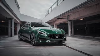 Maserati Quattroporte Trofeo  4K cinematic  Pure sound [upl. by Herr]