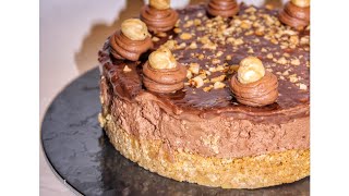 Ferrero Rocher torta cukormentes  Kókuszos Lány Konyhájából [upl. by Aitram682]