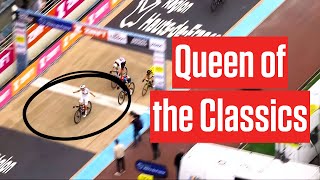 2024 Womens ParisRoubaix Highlights World Champion Lotte Kopecky Wins [upl. by Hamish46]