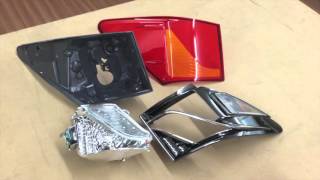 Lexus 2013 GS350 tail light teardown FSport [upl. by Shellie]