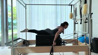 The Best Back Strengthening Exercises on a Reformer [upl. by Cirri218]