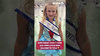 7yearold wins Ohio’s Little Miss Majorette title [upl. by Nelag]