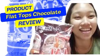 RICOA Flat Tops Milk Chocolate  Food Review  0101 [upl. by Honig]