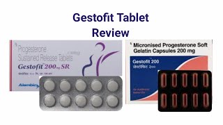 Gestofit 200 Sr Tablet  Use  side effects  benefits in hindi [upl. by Meehahs587]